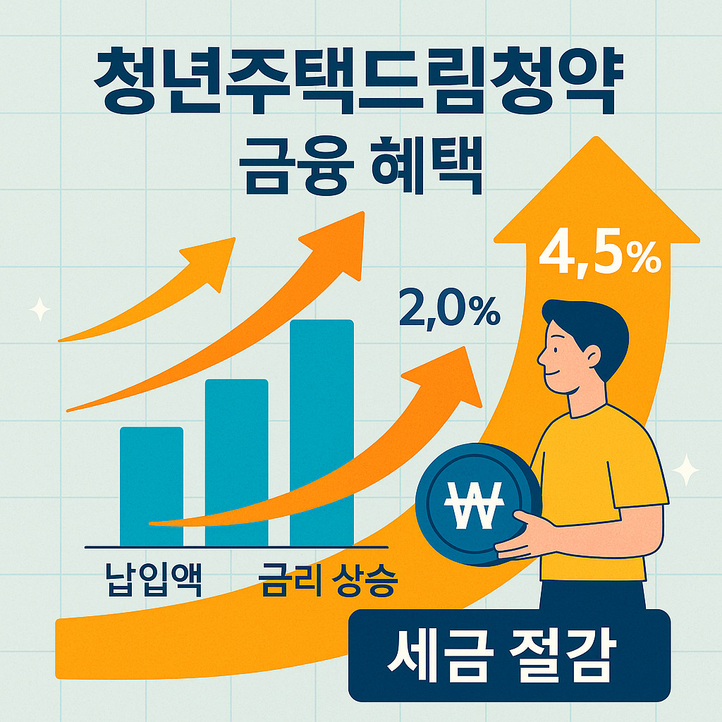 청년주택드림청약 금융혜택